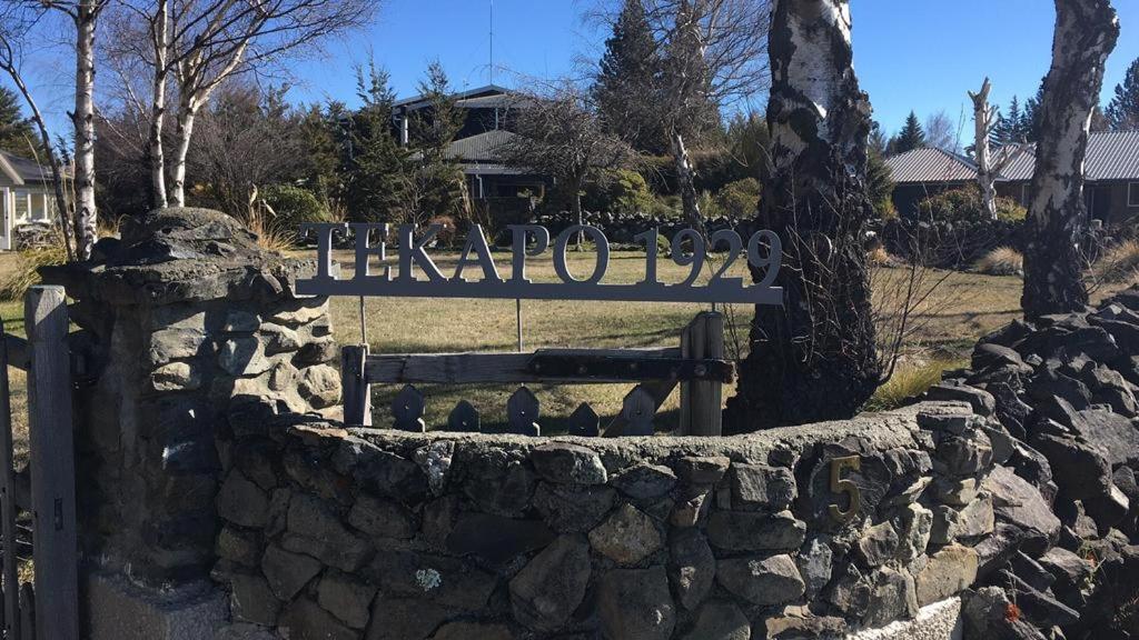 Tekapo1929 Lakefront Villa Лейк Текапо Екстериор снимка